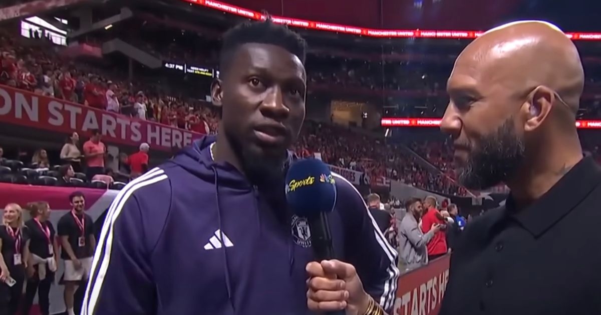 Man Utd goalkeeper Andre Onana delivers injury update after missing pre-season tour
