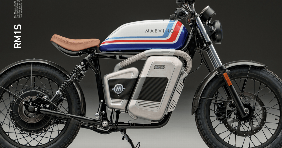 La galardonada motocicleta eléctrica británica que superó a BMW y Harley-Davidson
