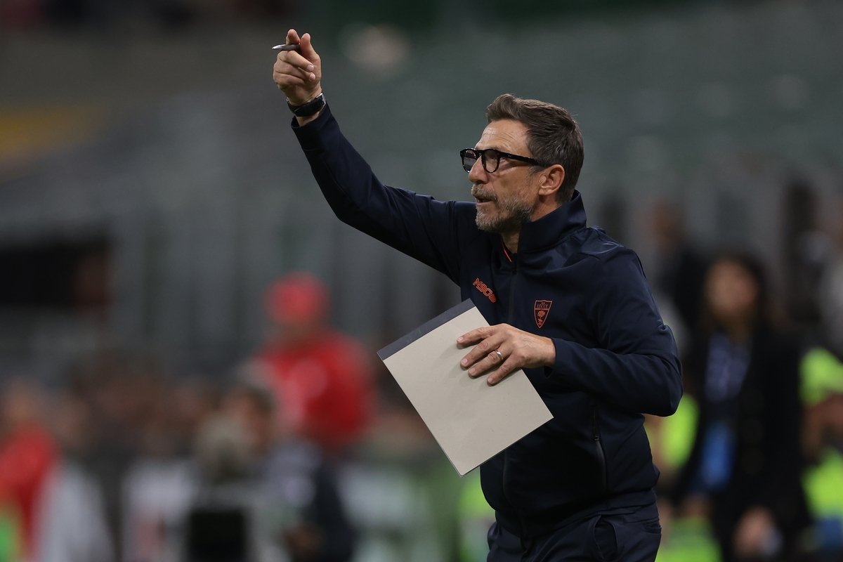 Di Francesco: 'Fair result, no game after Siebert's red card' in Milan 3-0 Lecce