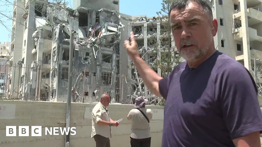 'Doğrudan isabet aldı' - BBC, Beersheba füze saldırısının gerçekleştiği yerden