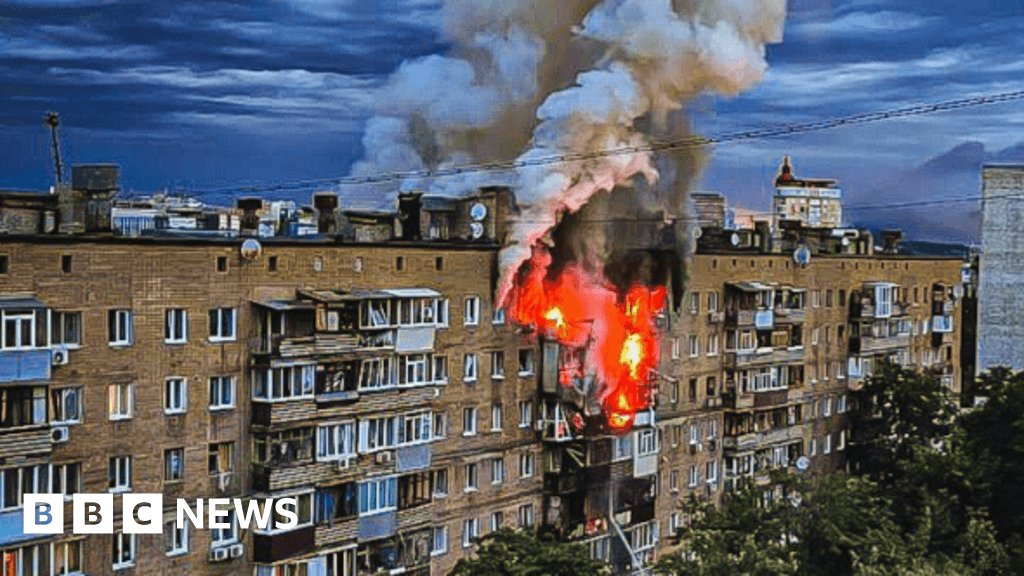 Biggest drone strike hits Ukraine's second city