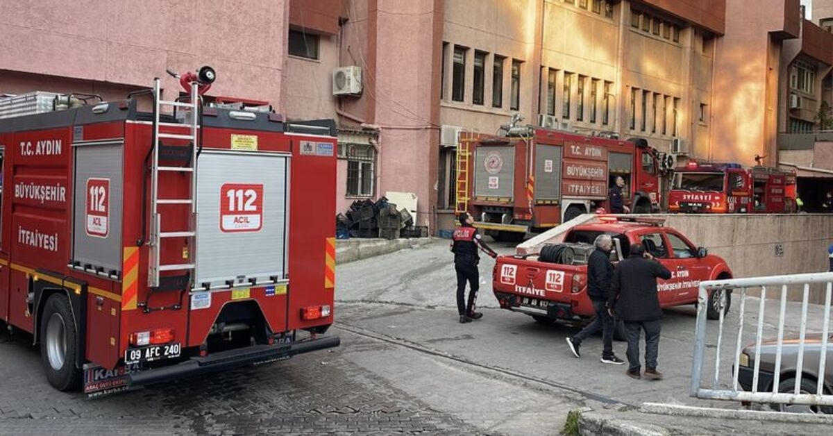 Brand in wasserij van ziekenhuis