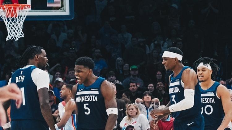 Timberwolves'tan Thunder karşısında muhteşem geri dönüş!