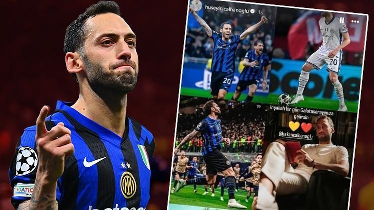 Hakan Çalhanoğlu'nun babasından olay Galatasaray paylaşımı! Oğluna çağrı yaptı: İnşallah gelirsin