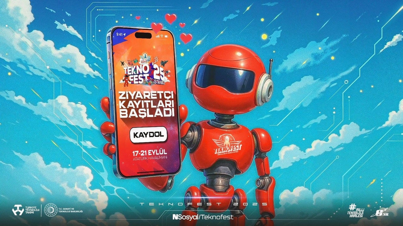 O registro de visitantes do TEKNOFEST Istambul começou