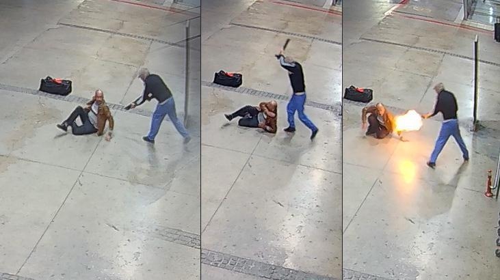 Hij verwelkomde de man die een liefdesboodschap naar zijn vrouw stuurde op het busstation! Met een jachtgeweer neergeschoten, vrijgelaten