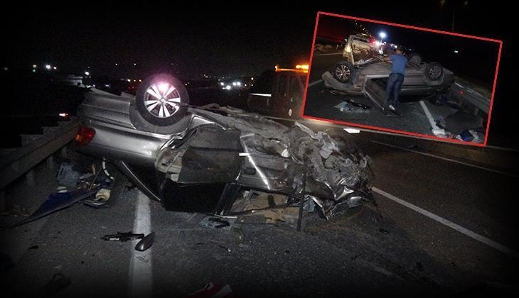 Een vreselijk ongeluk in Izmir! Hij was op weg naar de bruiloft van zijn broer, maar hij verloor samen met zijn vrouw het leven.