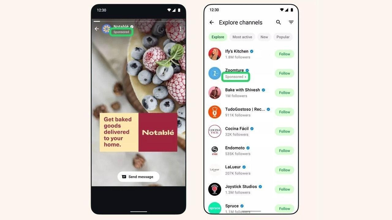 Les publicités arrivent sur WhatsApp : des publicités comme le chat