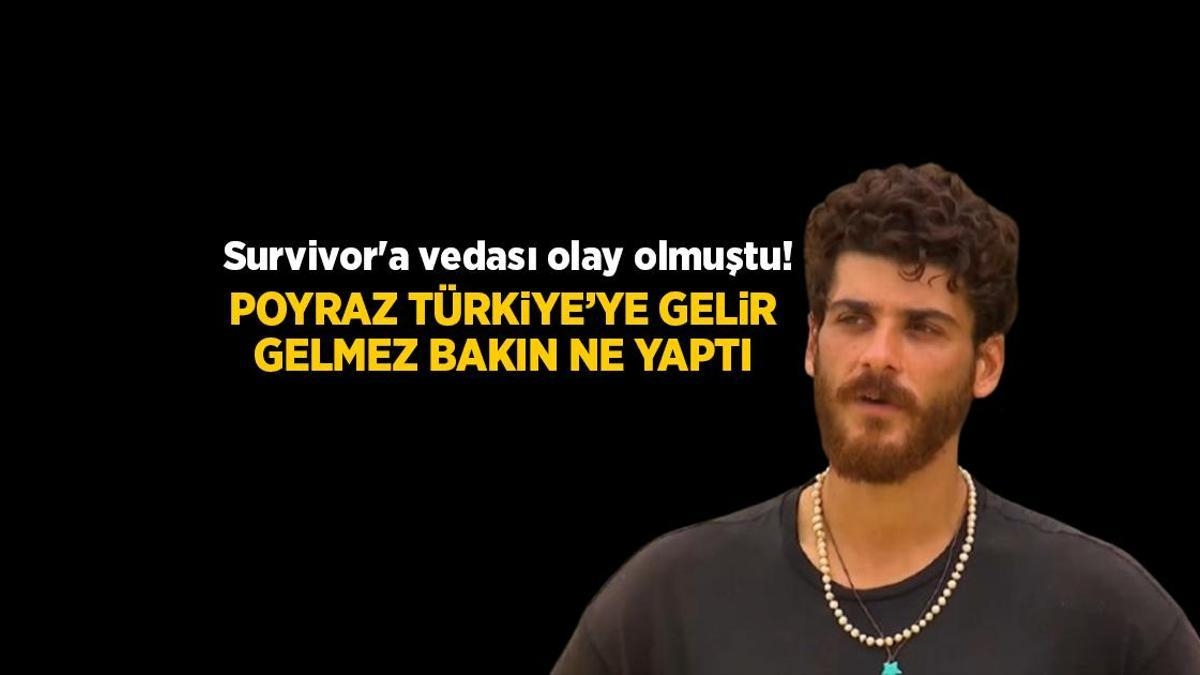 Après avoir été éliminé de Survivor, Yiğit Poyraz n'a plus suivi Ayşe Yüksel sur Instagram après son arrivée en Turquie