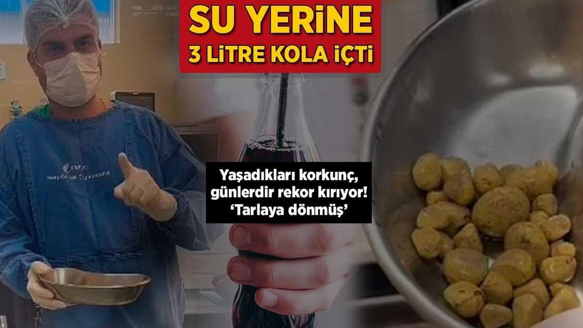 Il a bu trois litres de cola au lieu d'eau ! Ce qu'il a vécu est terrible ; il bat des records depuis des jours : « Il s'est transformé en champ. »