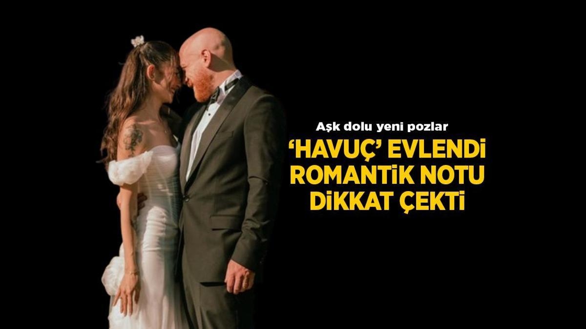 Furkan Kızılay, Marchewka z Çocuklar Duymasın, poślubił Tutku Yılmaz! Pochwalił się nowymi zdjęciami ze ślubu