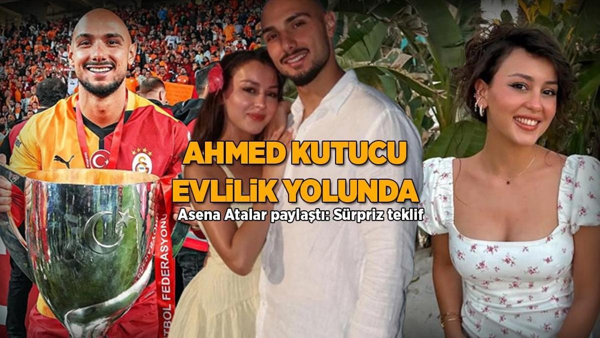 MAGAZIN-NACHRICHTEN | Galatasaray-Fußballer Ahmed Kutucu ist auf dem Weg zur Heirat! Asena Atalar teilte mit: Überraschungsangebot