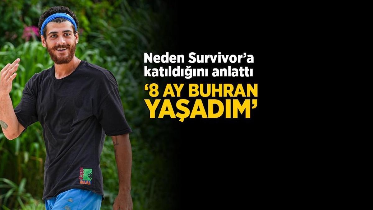 Yiğit Poyraz erklärte, warum er bei Survivor mitgemacht hat! „Ich war 8 Monate lang depressiv“