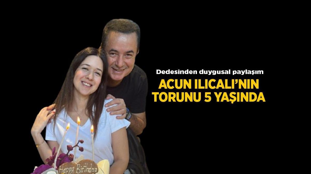 Noticias: ¡Begüm, la nieta de Acun Ilıcalı, cumplió 5 años! Aquí está su última aparición.