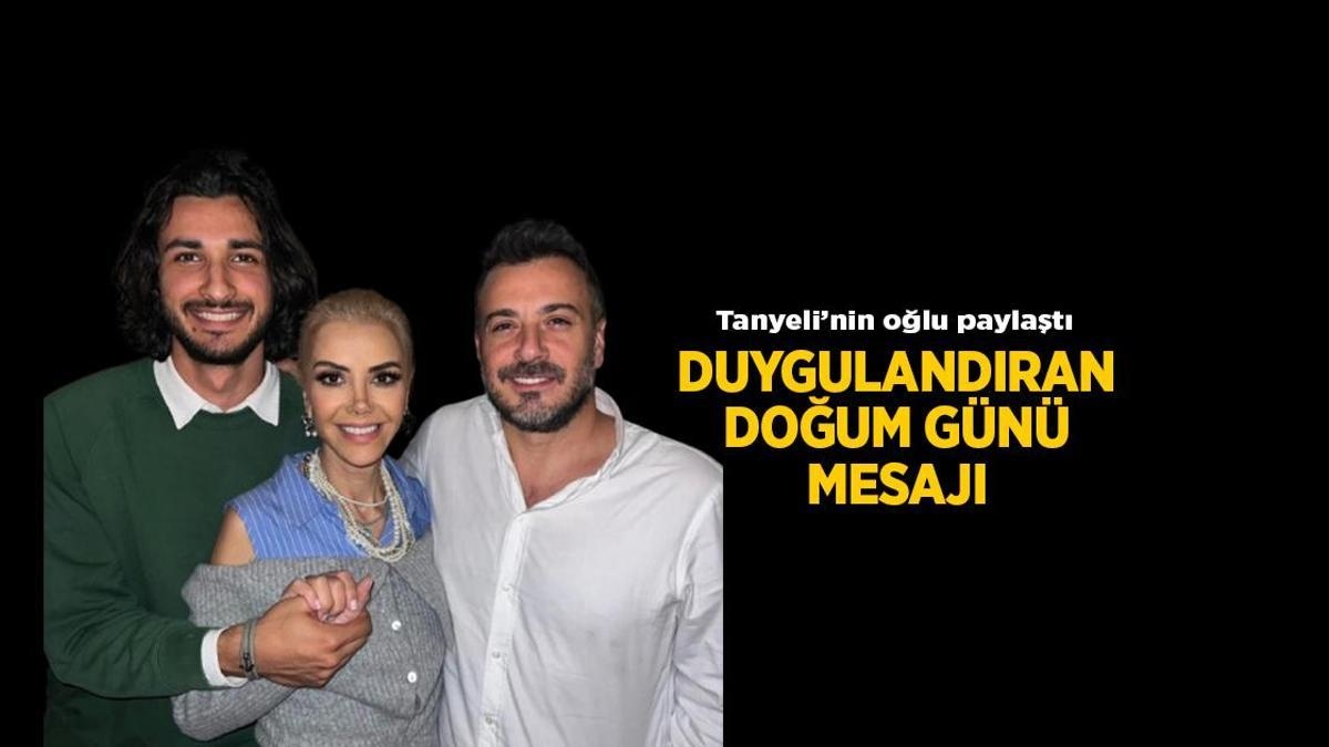 Últimas noticias: El hijo de Tanyeli, Taylan, comparte una emotiva publicación en Instagram: Esta foto significa mucho para mí.