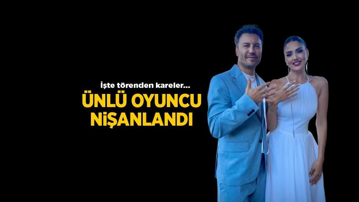 Laatste magazinenieuws: Tolga Güleç en Öykü Cengiz verloofd! Hier zijn de eerste foto's van de ceremonie.