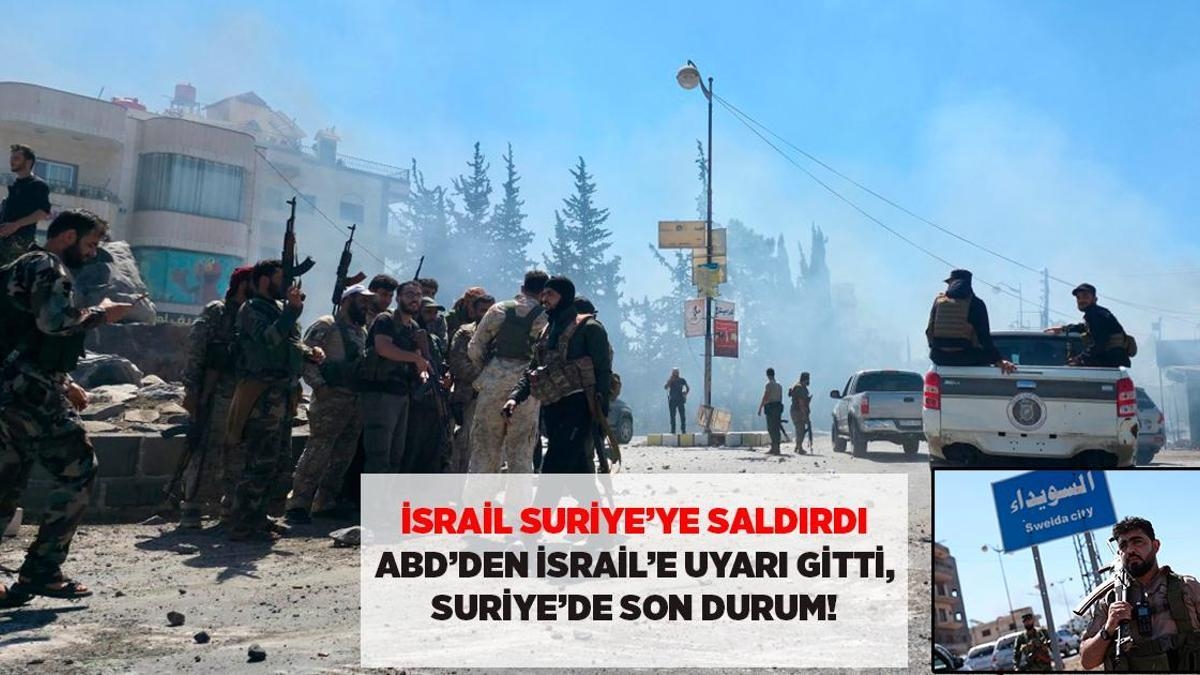 ÚLTIMA SITUACIÓN EN SIRIA: ISRAEL BOMBARDEÓ SWEIDAH EN EL SUR DE SIRIA, EE.UU. ENVIÓ UNA ADVERTENCIA RÁPIDA A ISRAEL, ¿QUÉ ESTÁ PASANDO EN SIRIA?