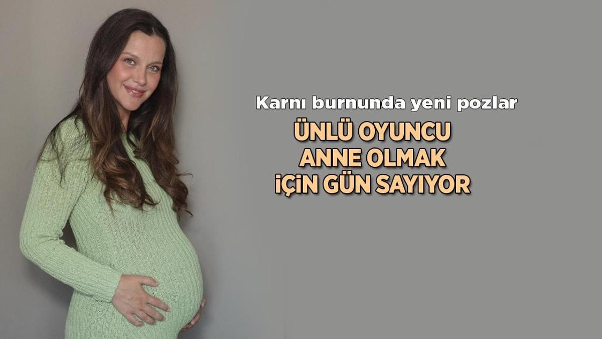 Actualités : Plus que quelques jours avant qu'İrem Helvacıoğlu ne devienne maman ! Voici son dernier look.