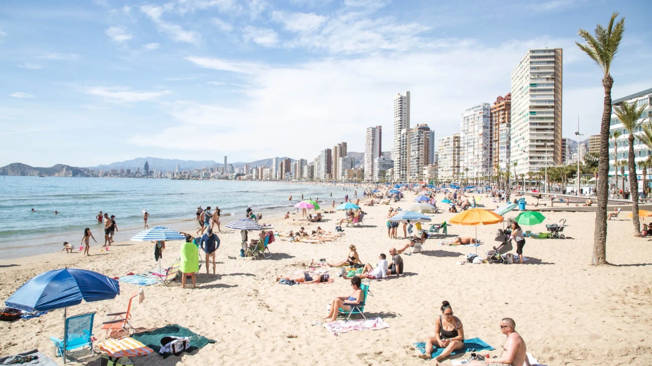 A British man tells his fellow countrymen traveling to Benidorm: "There's a type of taxi you can get into."