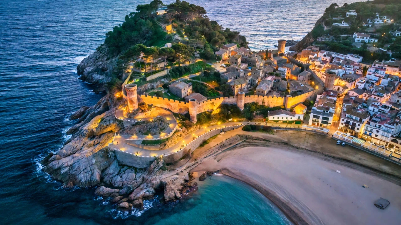 Le coin de la Costa Brava qui a conquis le cœur de Rafa Nadal : un beau village avec des remparts médiévaux et des plages idylliques.
