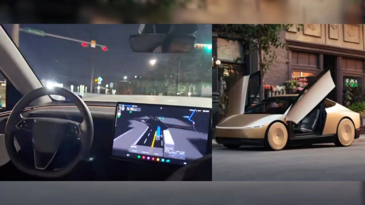 Вот каково это — ездить на Tesla Robotaxi: без водителя, за 4 доллара и с «призрачным вторым пилотом»