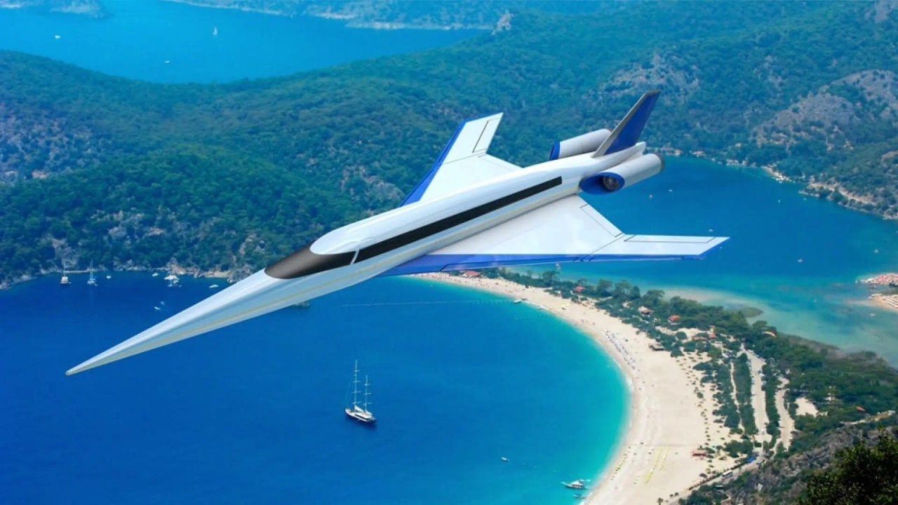 Así es -512 Diplomat, el avión supersónico comercial que irá de Nueva York a París en cuatro horas