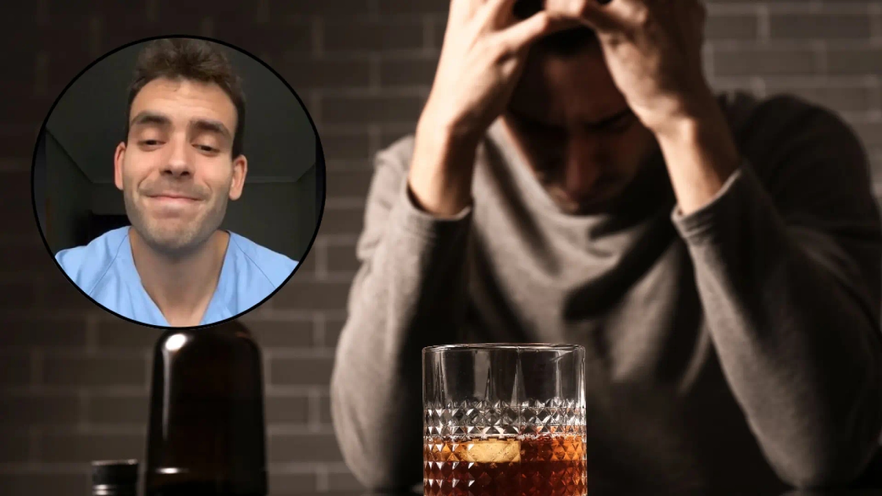 Jorge Ángel, a nurse, on why you get sad when you drink: "A huge comedown."