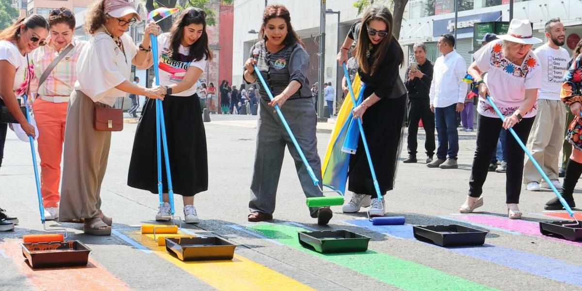 "La diversità è accettata, celebrata e abbracciata": Clara Brugada commemora la Giornata internazionale contro l'omofobia, la lesbofobia, la transfobia e la bifobia 2025