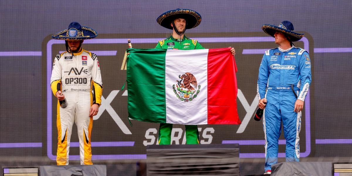México triunfa como local en Nascar con epopeya de Daniel Suárez