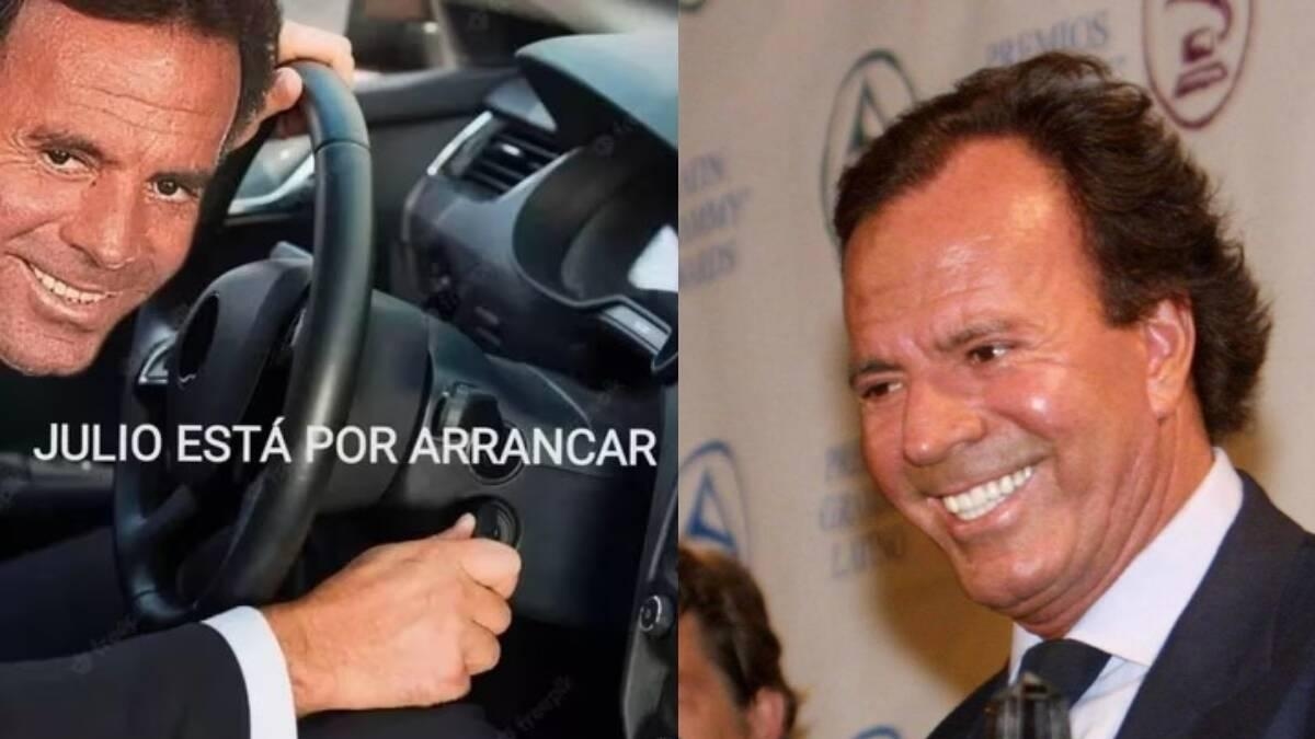 Julio Iglesias et les mèmes qui marquent l’arrivée de juillet : une tradition numérique intemporelle.