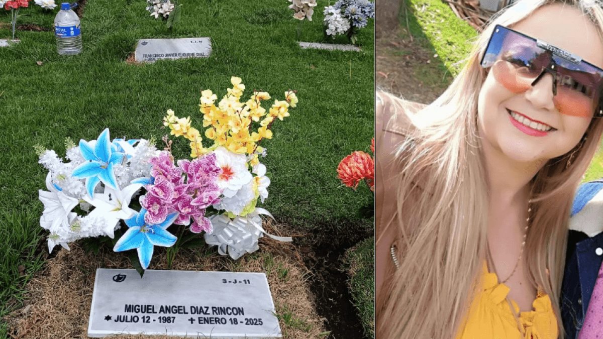 Le message émouvant de la mère de Miguel Díaz, fils de Diomède, lors de sa visite au cimetière