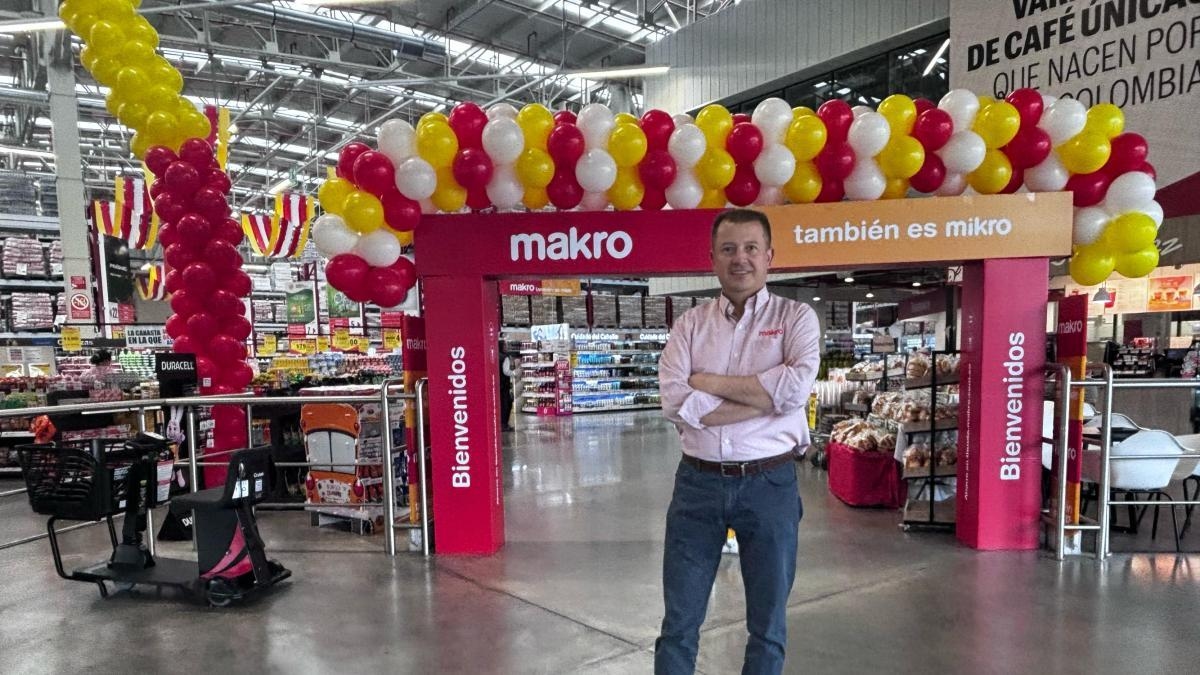 O Makro faz de tudo para atender o pequeno consumidor; Nicolás Tobón, seu gerente, revela como fará isso