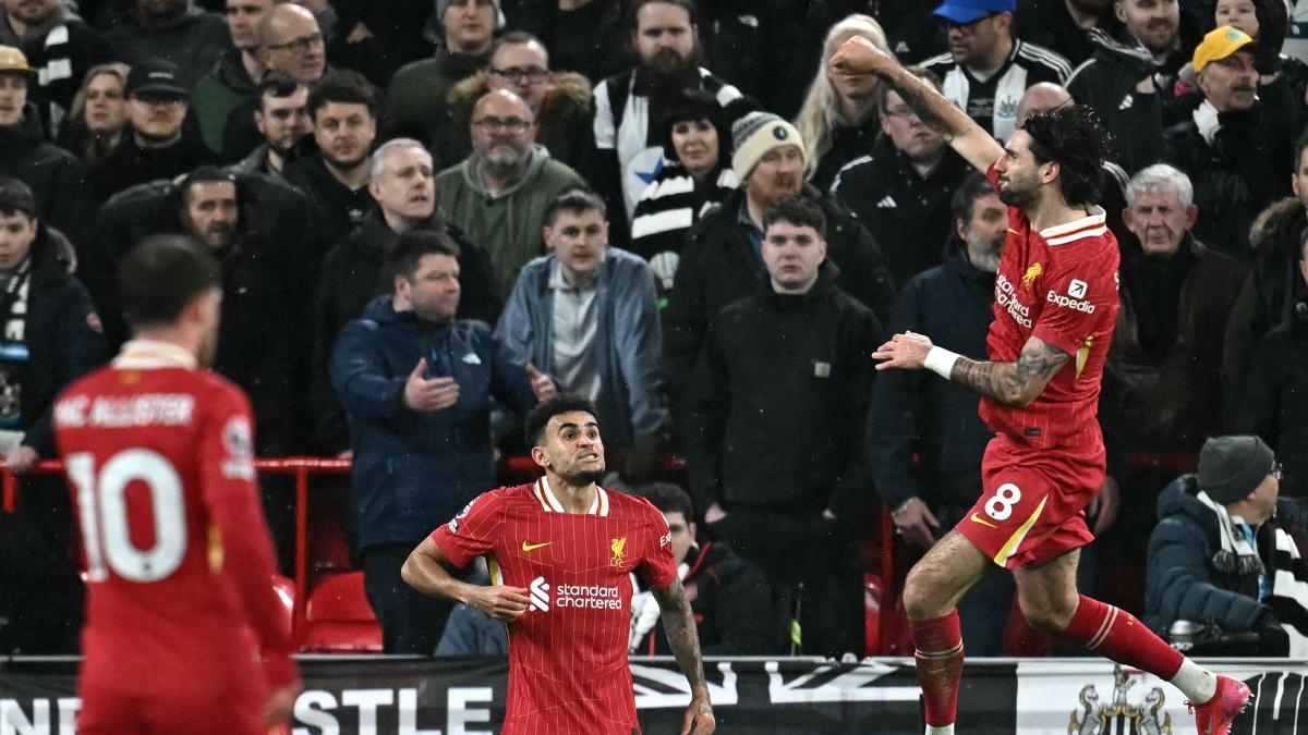 Luis Diaz brilla con l'assist nella vittoria del Liverpool contro il Newcastle: video