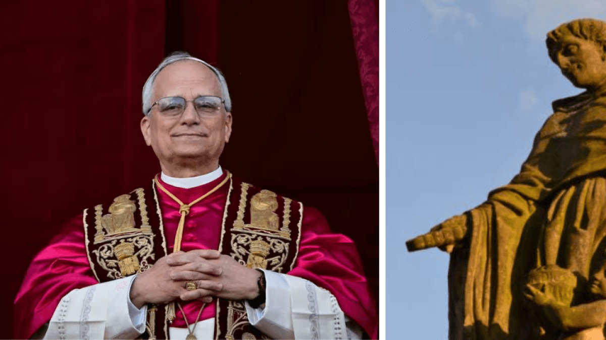 Papa XIV. Leo: Bu, Augustinus'un kutsamasını işaretleyen koruyucu azizdir