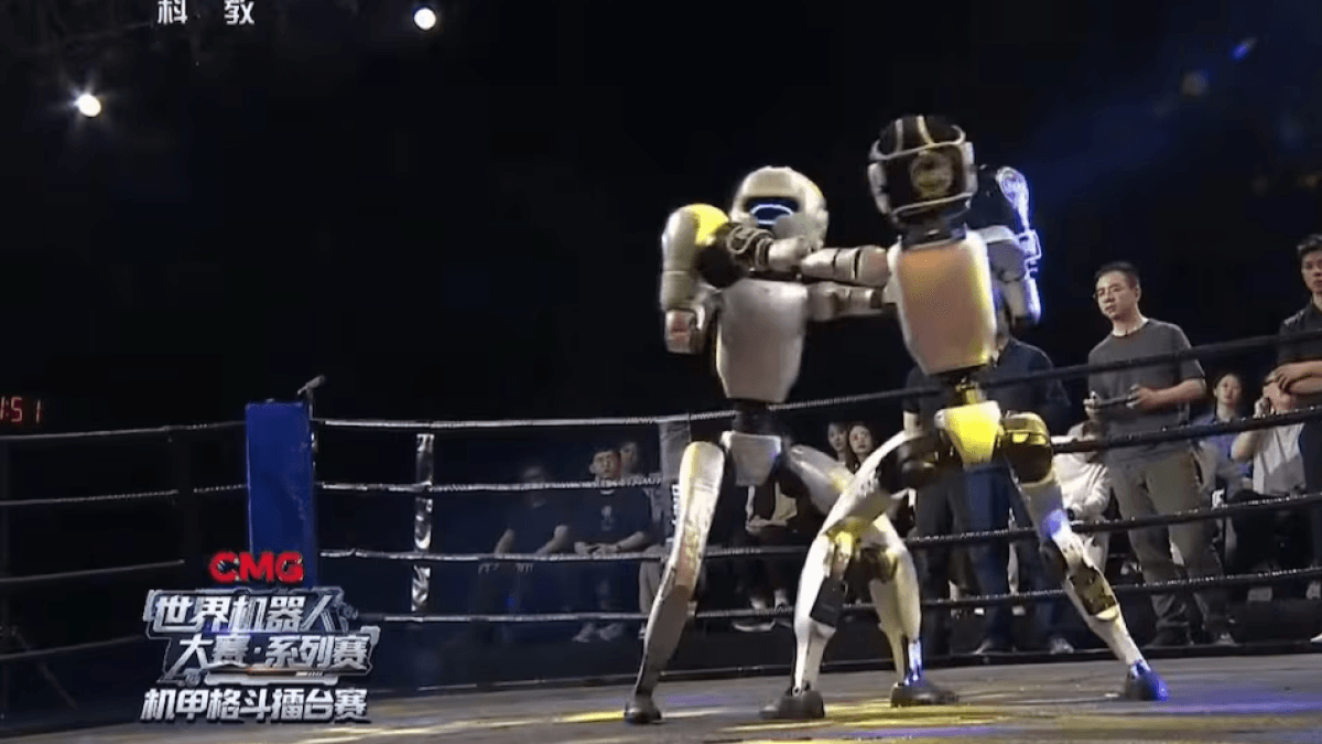 La Chine a organisé son premier championnat de boxe entre robots contrôlés par des humains : meilleur que dans « Real Steel »