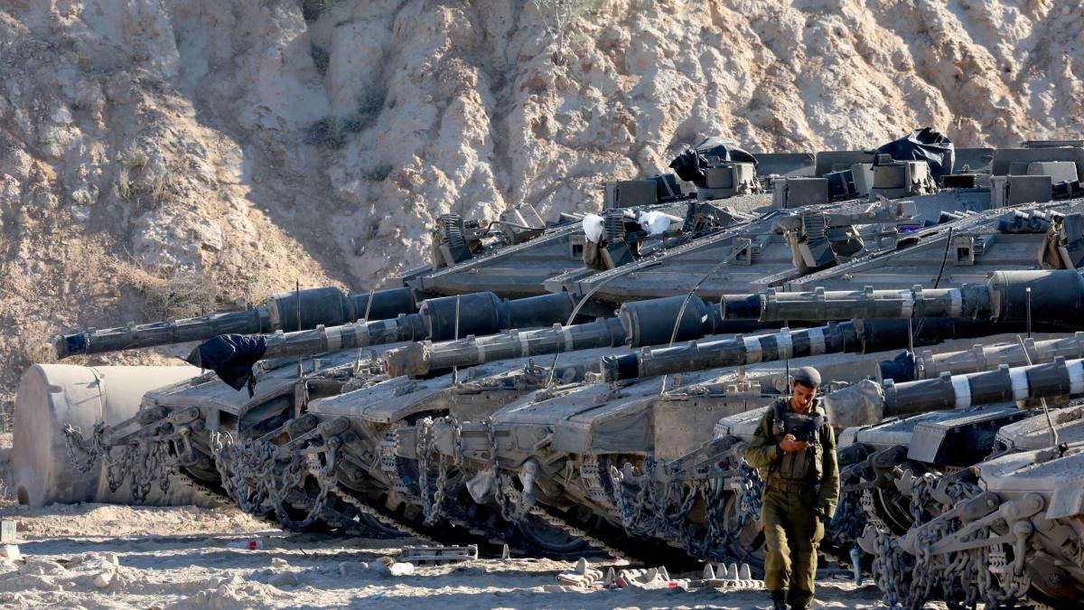 Benjamin Netanyahu acknowledges that Israel supports a rival armed group to Hamas in the Gaza Strip.