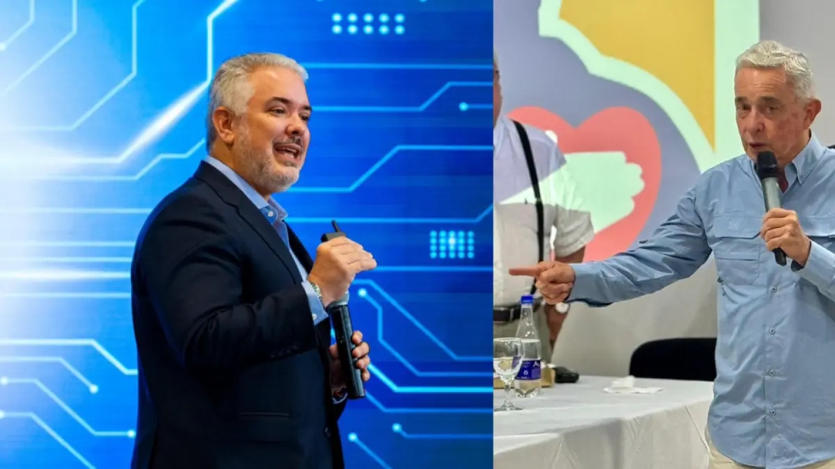 The Democratic Center denied tensions between Iván Duque and Álvaro Uribe at the Santa Fe Foundation.