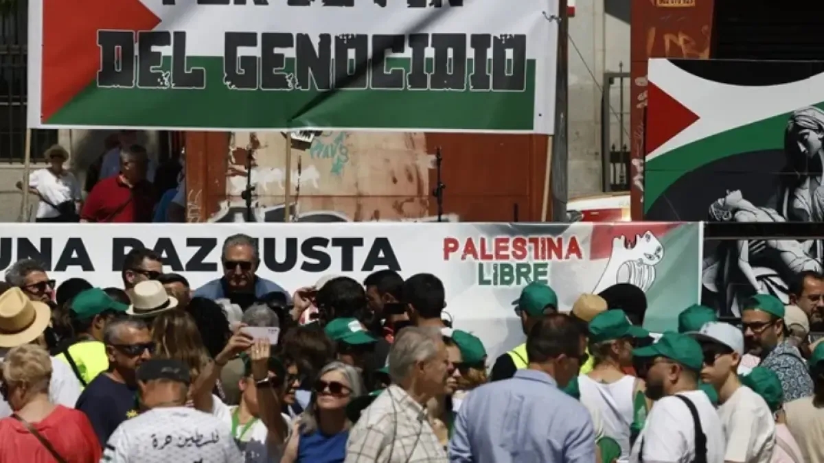 Protesten in 125 Spaanse steden eisen einde aan Gaza-offensief: 'Definitief staakt-het-vuren'