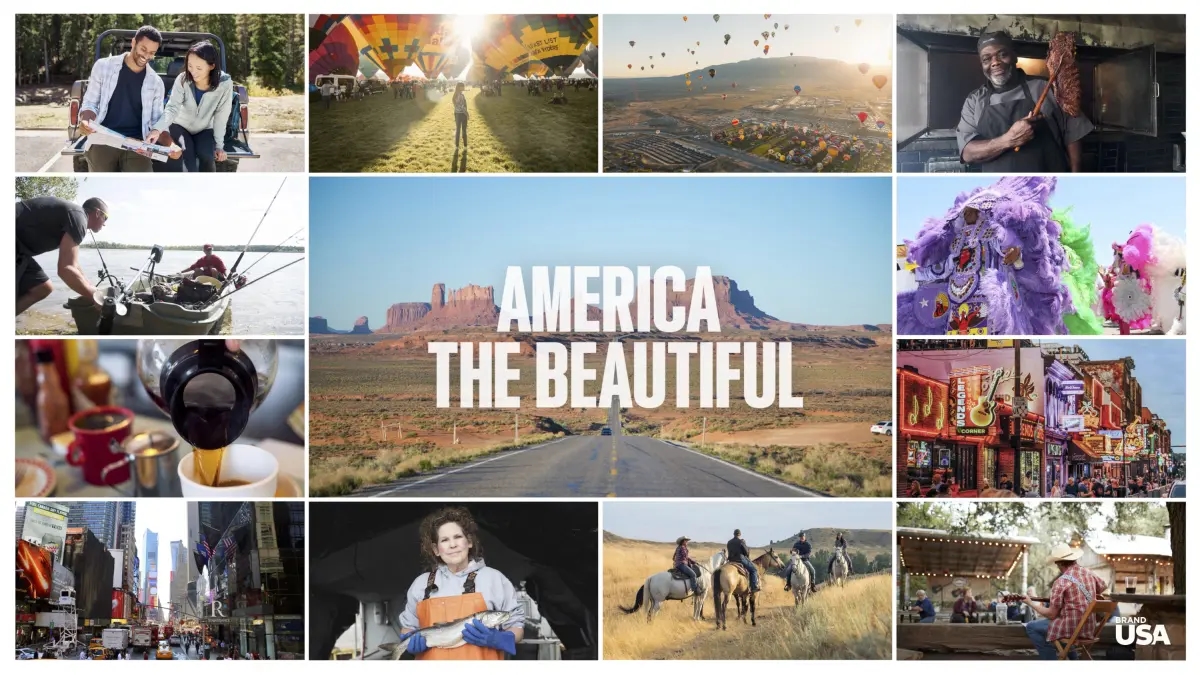 Brand USA, yeni küresel turizm tanıtım kampanyası 'America the Beautiful'ı sunuyor.