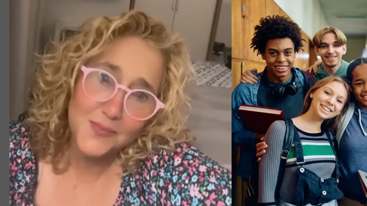Liseyi bitiren öğrenciler öğretmenlerine yürekten bir sürpriz yaparak, "Bize yüreğinizle eğitim verdiğiniz için teşekkür ederiz." dedi.