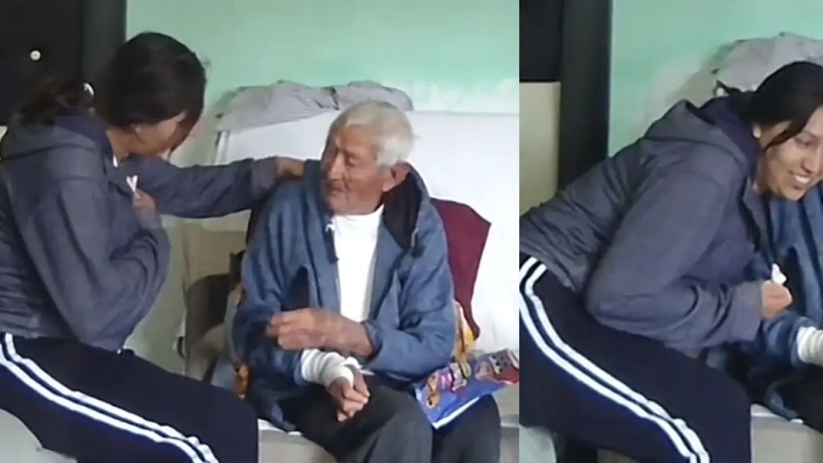 Video | Büyükbaba, torununa verdiği hediyeyle sosyal medyayı salladı: 'Çünkü artık gidiyorum'