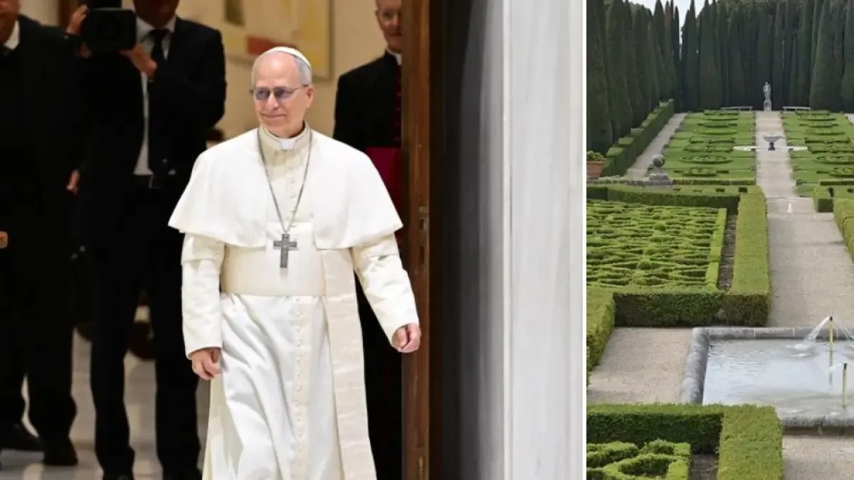 El papa León XIV se va de vacaciones en julio: así es el lujoso palacio en Roma donde pasará sus días de descanso