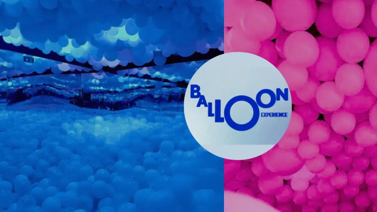 Balloon Experience, une piscine immersive avec plus de 140 000 balles, arrive à Bogotá sur la Plaza Central.
