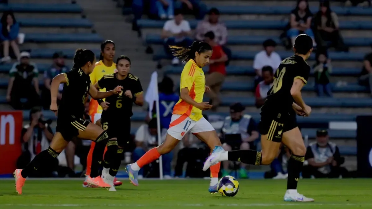 Reprezentacja Kolumbii w piłce nożnej kobiet przegrywa swój drugi mecz towarzyski z Meksykiem przed Copa América.