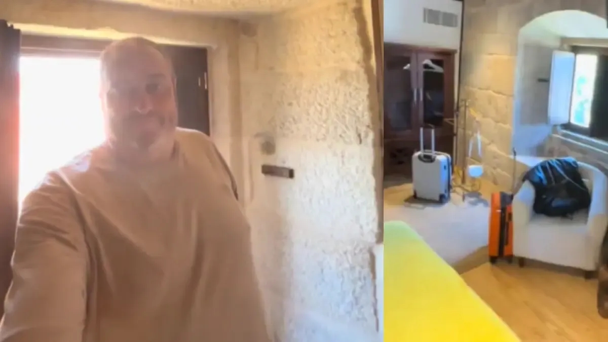 Un couple a loué une chambre pour ses vacances et a eu une surprise effrayante en ouvrant la fenêtre