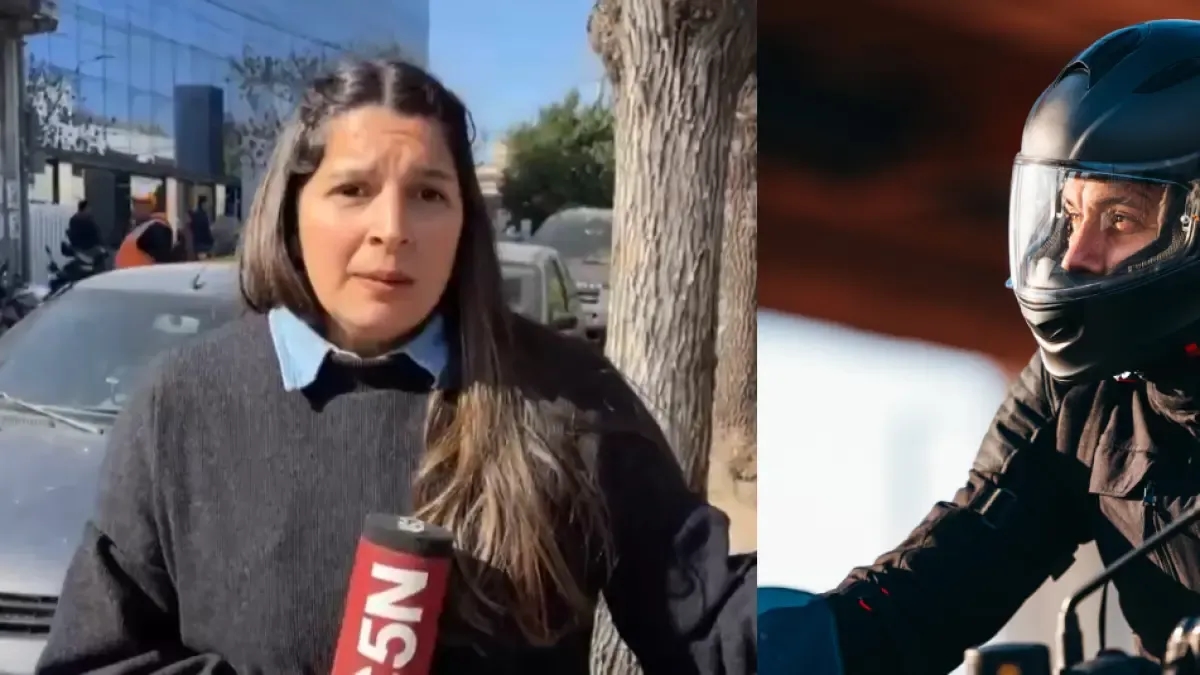 Motorrijder in Argentinië probeerde journalist te beroven tijdens live-uitzending: 'We hadden het niet verwacht'