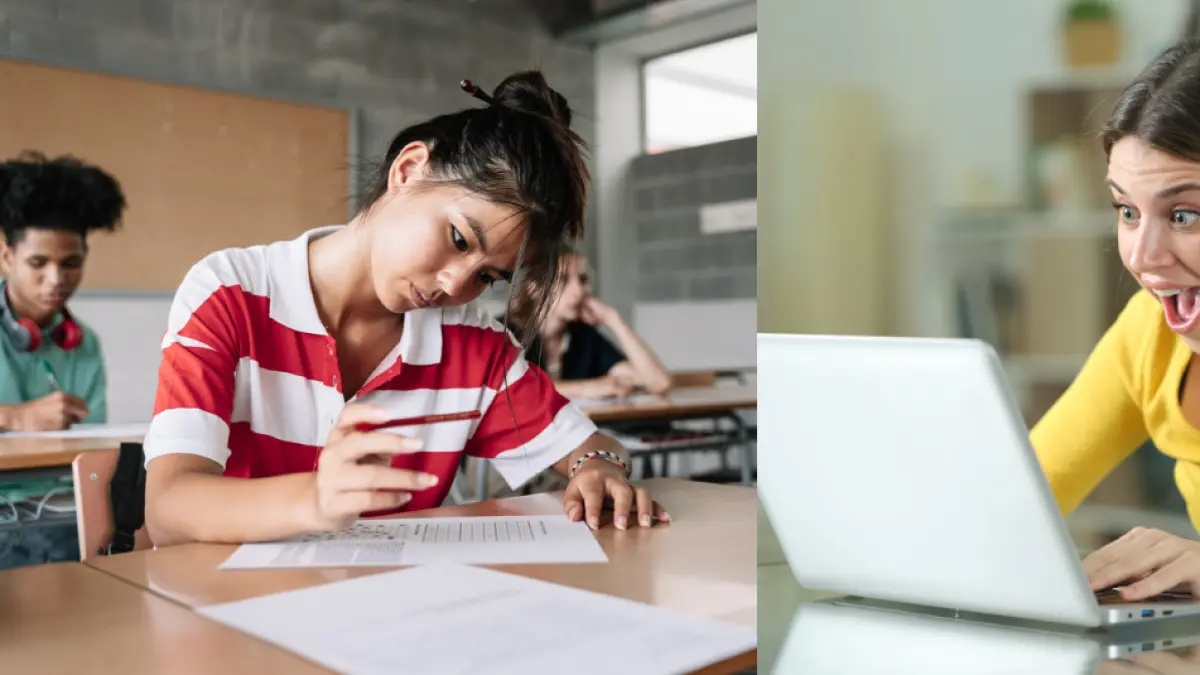Wat is de minimale score om te slagen voor de Saber 11-test?
