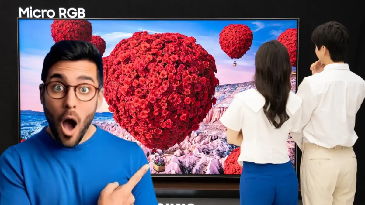 Noch OLED noch QLED: Samsung verrast met de nieuwe Micro RGB, haar grootste vernieuwing in tv-technologie.