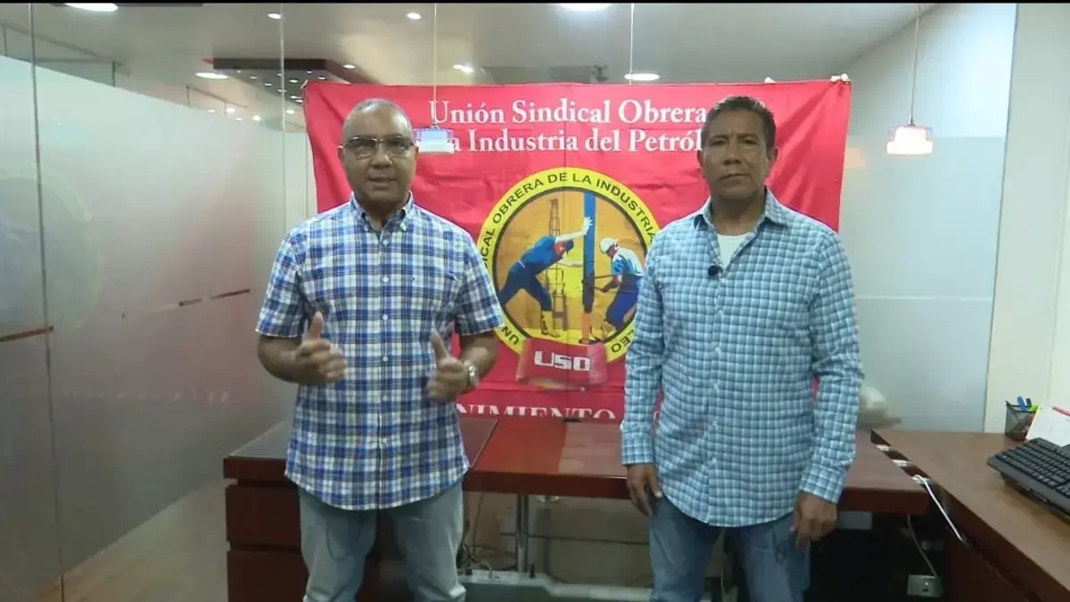 A sector of the USO distances itself from the oil union and reaffirms its rejection of fracking in support of President Petro.