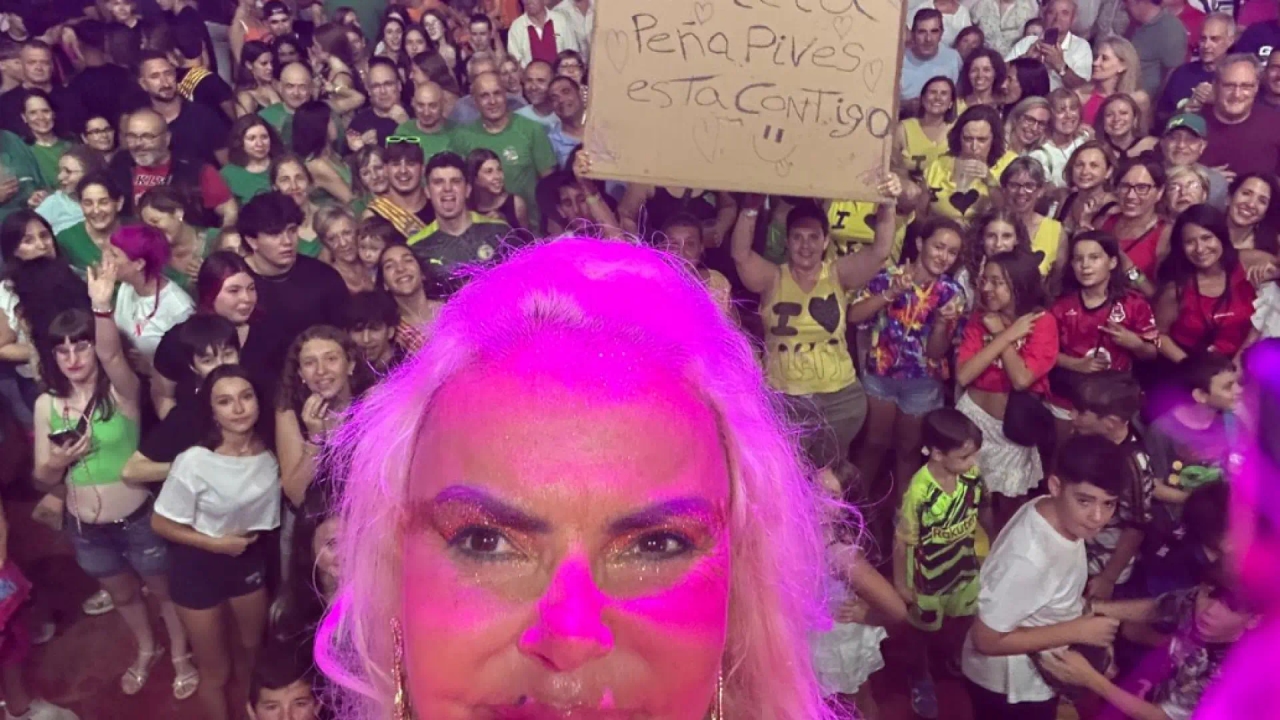 Leticia Sabater gromadzi 900 osób w mieście liczącym 118 mieszkańców w Saragossie: „Nigdy wcześniej się to nie zdarzyło”.